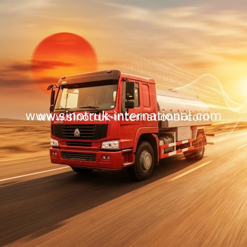 Kleiner 140HP Kraftstofftank-Anhänger des Benzintank-LKW-5-6 CBM 4X2 LHD Euro-
