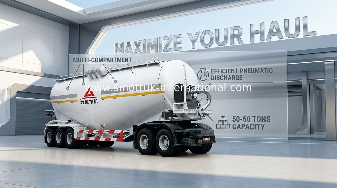 zement-Behälter-halb Anhänger-LKW ISO/3C/BV/IFA Mangans 48.5cbm Stahlmassen/SGS