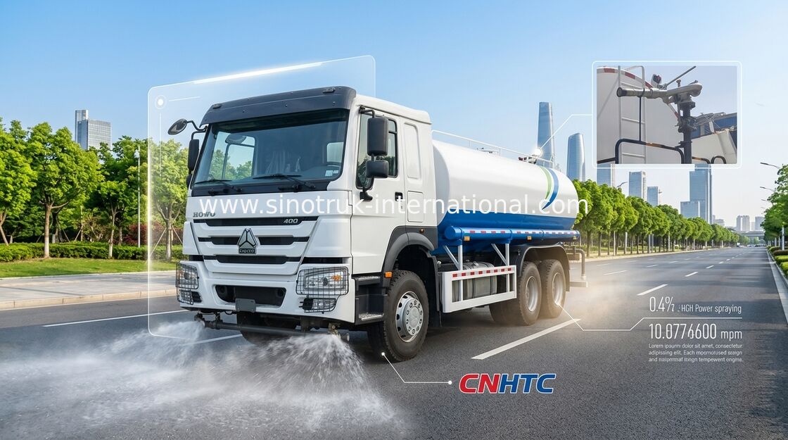 HOWO 6*4 Antrieb 400PS 18m³ Großbaustellen-Wasser-Sprengwagen (Wasserwagen/Wassersprüher, geeignet zur Straßenstaubunterdrückung und Bewässerung)