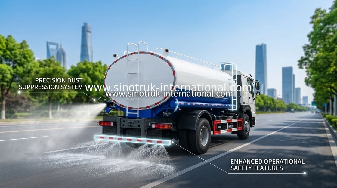 HOWO SINOTRUK Wasserbehälter 300 PS Blau