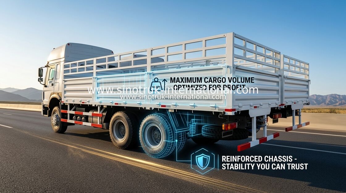 Handelsfracht-Packwagen 25 - 30 Tonnen LHD-/RHD-Euro 2 266 - Fahrzeug Lastwagen-371HP