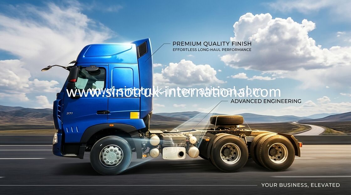 Dieselschleppen-Traktor-LKW, halb Sattelzug für Fracht-Gepäck-Flughafen