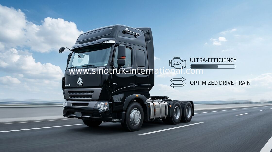 Kipplaster-Traktor RHD 6X4 SINOTRUK HOWO 6x4 mit Emissionsgrenzwert des Euro-2