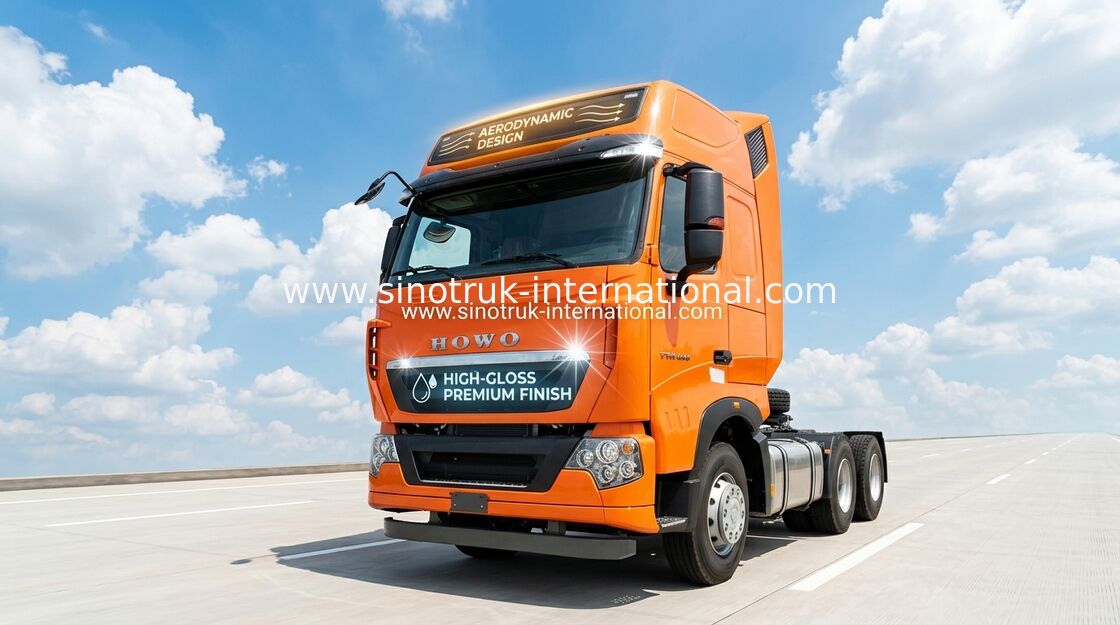 SINOTRUK HOWO T7H MANN Euro 3/4 440 HP ZZ4257V324HD1B des Maschinen-Traktor-LKW-6X4