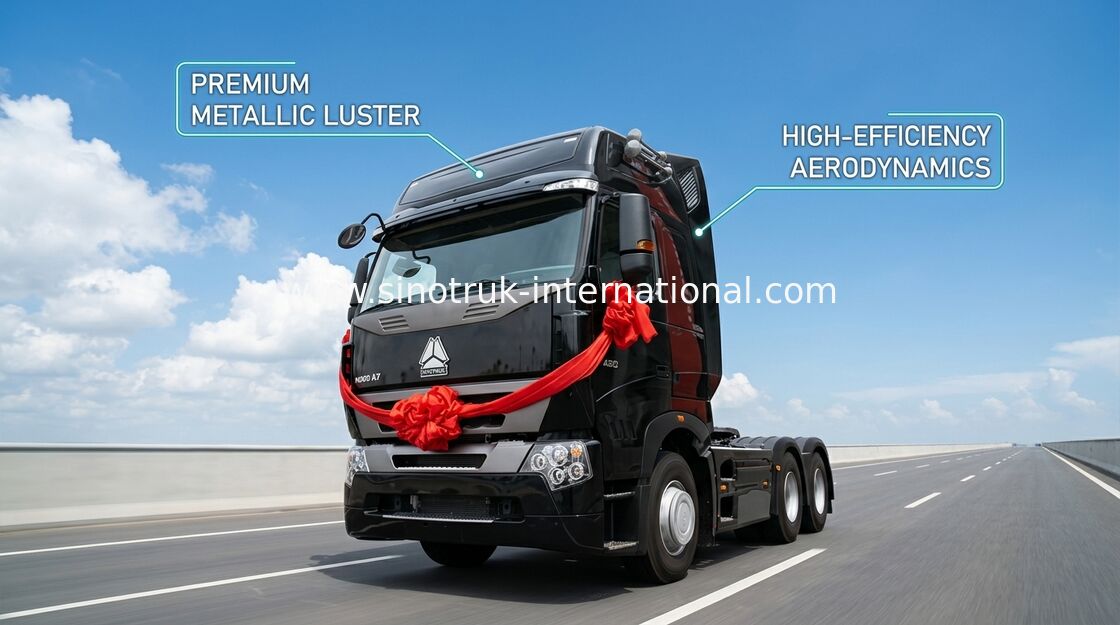 Flachdach-Fahrerhaus-Traktor-LKW für Anhänger, Einheits-Anhänger-Kopf des Traktor-6x4