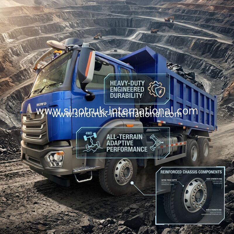 SINOTRUCK HOWO RHD 6x4 Kipper-Dump-Truck für 40 Tonnen 10 Räder