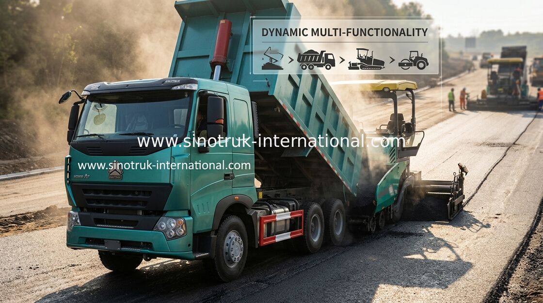 ZZ3257M3847N1 Howo Kippwagen Laufwerksart des Sinotruk-Motorkraftstoff-Verbrauchs-8×4