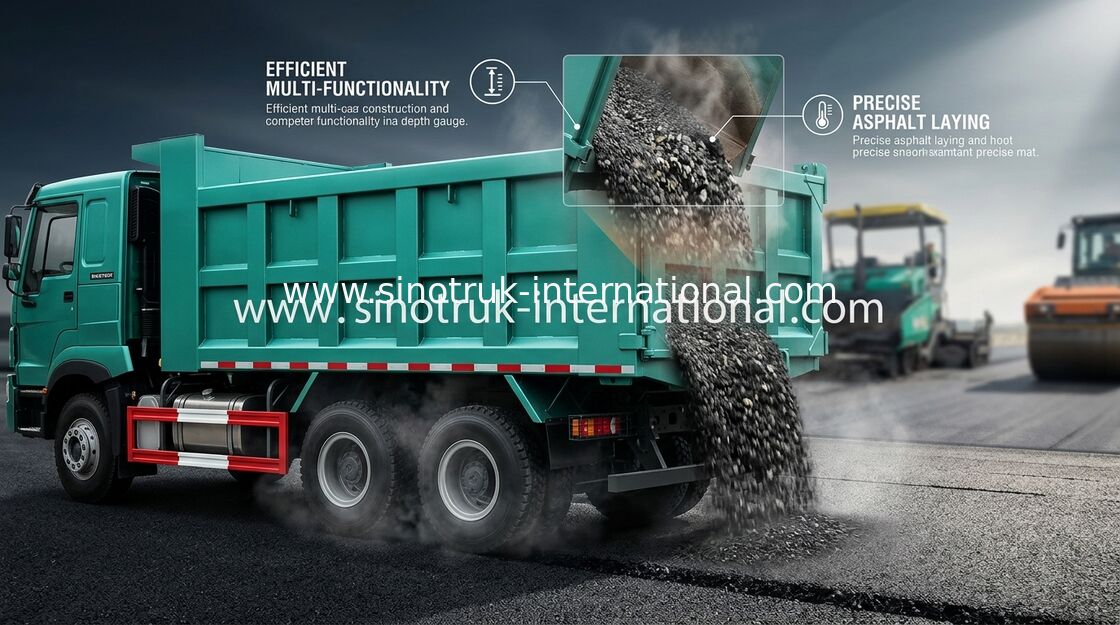 30-40 RHD 10 des Rad-Kipper-Tonnen Kipplaster-SINOTRUK HOWO A7 für Bau