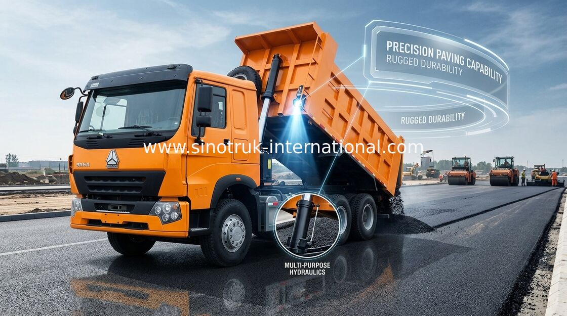Standard 10 des Euro-2 dreht Kipper-Kipplaster 30 - 40 Tonnen für ladenden Sand/Steine