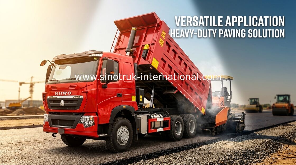 Kipplaster-dreht deutsche Mann-Maschine 12 SINOTRUK HOWO T7H 360HP LHD für Bergbaubereich