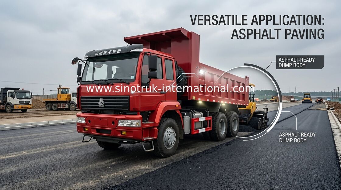 SINOTRUK goldener Prinz Kippwagen 290 HP 10 - schwerer Kipplaster 25CBM ZZ3251M3241W