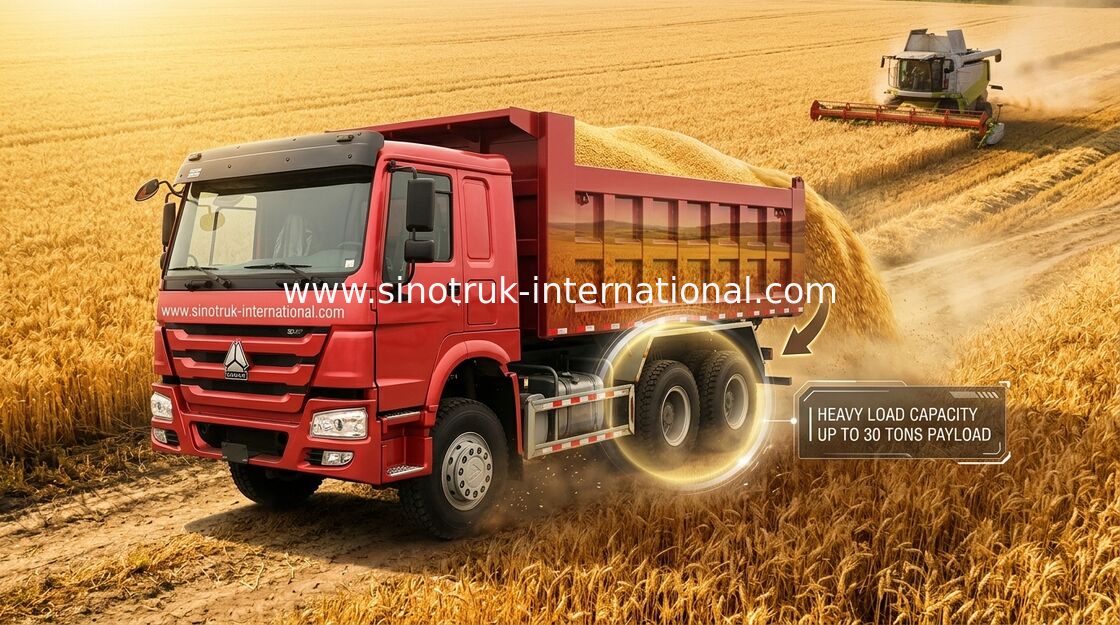 Laufwerksart RHD 6X4 Kipper-Kipplaster, Kipplaster Sinotruk Howo 6x4