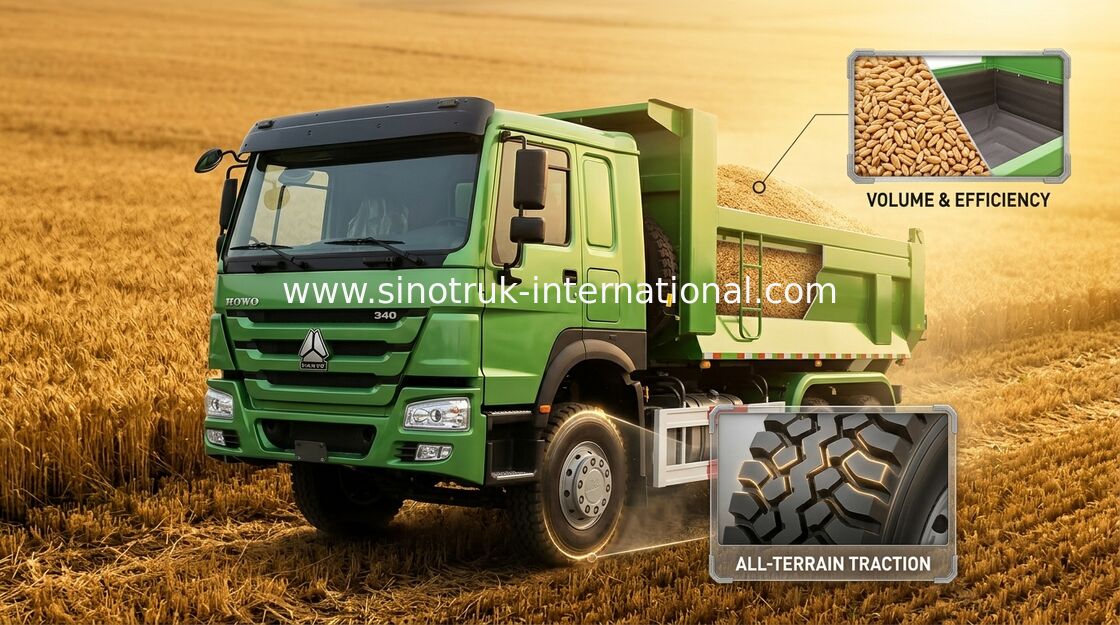 Hochleistungskipper-Kipplaster ZZ3257N3647A SINOTRUK HOWO für Arbeiten