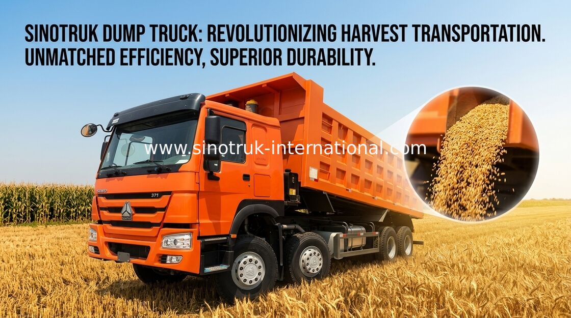 Kipplaster SINOTRUK HOWO 371HP 12 dreht LHD 31tons 20-30CBM ZZ3317N3867W