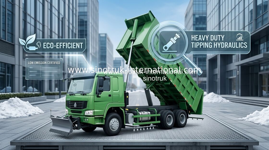 Kipper-Kipplaster 371HP 8X4 LHD 31-60tons 20-30CBM ZZ3317N3867W SINOTRUK HOWO