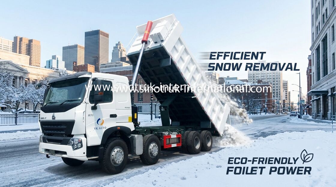Hochleistungskipplaster SINOTRUK HOWO A7 8X4 für Bau ZZ3317N3867N1