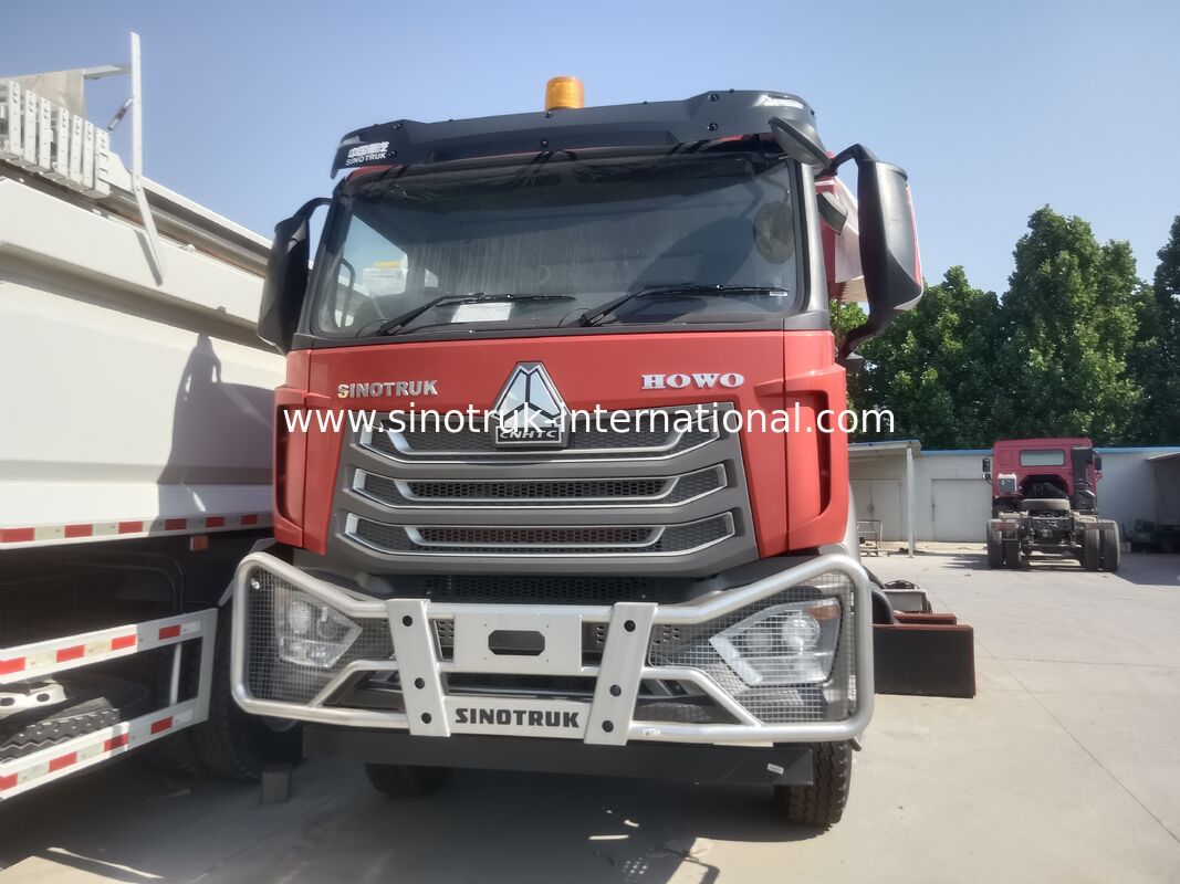 Sinotruk NX Tipper Dump Truck mit 371 PS Motor, 40-50T Kapazität und 8×4 Antrieb für Schwerlasttransport Rot