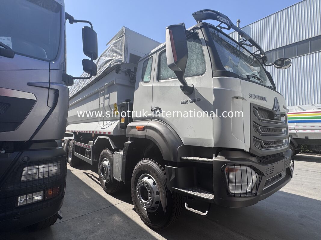 SINOTRUK HOWO NX Cab Tipper Dump Truck 380HP 6X4 Warnlicht mit Tarpaulin