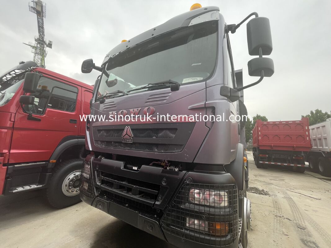Schwerlastwagen HOWO TX 8X4 Kipper Truck 400 PS Doppel 16T Hinterachse Doppel 9,5T Grau