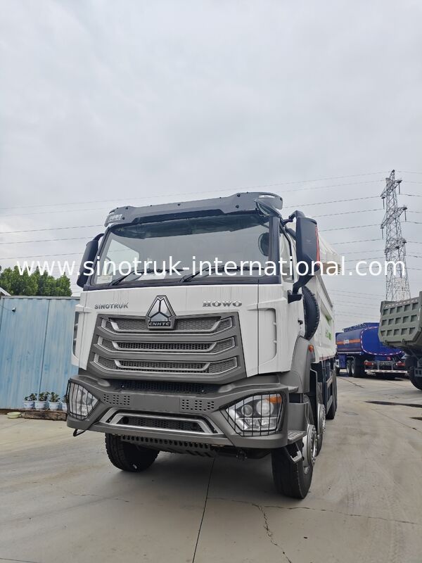HOWO 8X4 380 PS NX Kipper Dump Truck mit Tarpaulin Flap RHD