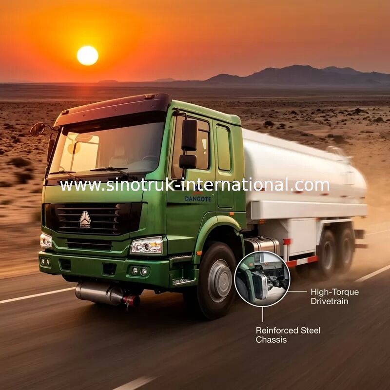 SINOTRUK HOWO 16-20CBM Tankwagen 6X4 LHD 290PS Euro2 Öltankwagen