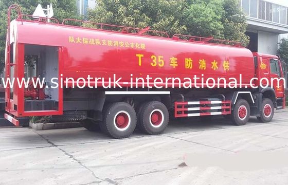 Emergency Rescue Fire Fighting Truck 12 Wheels