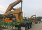 Self Loading Truck Mounted Crane 3 Axle Container For Transportation