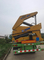 3 Axle Truck Mounted Crane Container For Transportation Self Loading