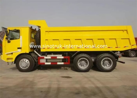 70 Tonnen des HOWO-Bergbau-Kipper-Kipplaster-6X4 371HP hochfeste Stahlpritschenaufbau-