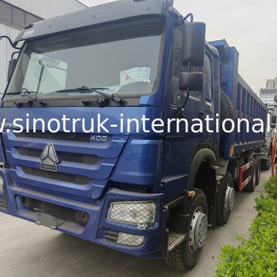 BLAUER HOWO 400HP 8×4 KIPPER-KIPPLASTER LHD SINOTRUK