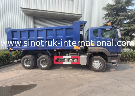 Räder 400Hp 6 Sinotruk N7 Tipper Dump Truck 10 × 4 mit Warnlicht