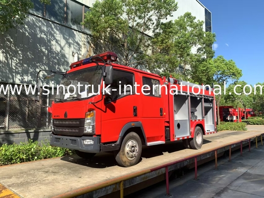 2CBM 4X2 116 PS Feuerwehrfahrzeug Landwirtschaftliche Feuerwehrfahrzeug für Landschaftsgestaltung