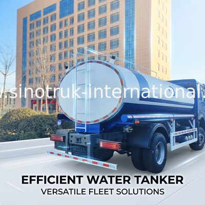 SINOTRUK HOWO 4x2 300 PS Blaues Fahrwerk mit 10 m3 Wasserbehälter