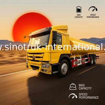 Der hohen Leistungsfähigkeits-16-20CBM Gas-Tanklastzug Öl-des Tankwagen-6X4 RHD Euro2 290HP