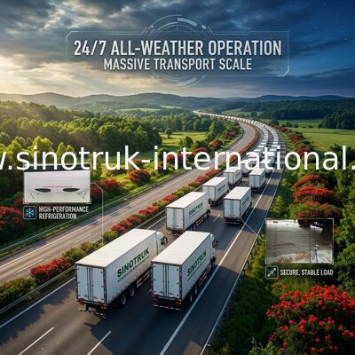 7 Tonnen-Kühlfahrzeug für die Tiefkühlkost, die ZZ1127G4215C1 transportiert