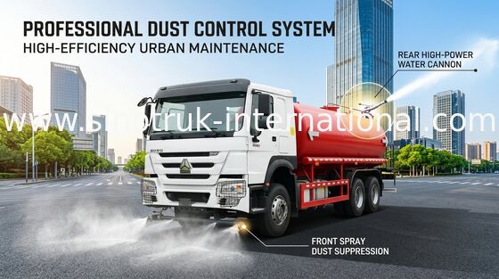 HOWO SINOTRUK Wassertankwagen 380 PS mit Hochdruckspülfunktion 6×4