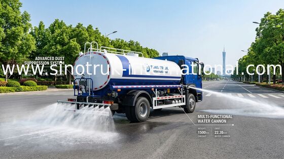 SINOTRUK HOWO Wasserbehälter 4x2 RHD 300PS 10CBM für den dauerhaften Wassertransport