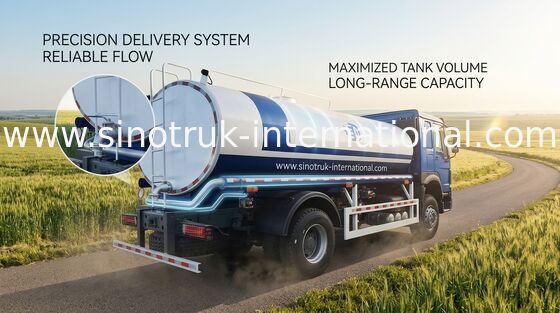 HOWO SINOTRUK Wasserbehälter 300 PS
