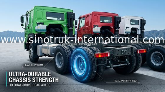 Der Kapazitäts-25 - 40 Tonnen Fracht-LKW-der Fahrgestelle-SINOTRUK HOWO ZZ1257N4641W TR691 Reifen-