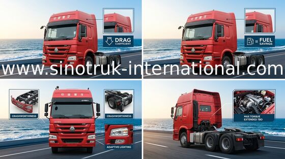 Traktor-LKW SINOTRUK HOWO LHD 6X4 Euro2 336HP ZZ4257N3241W