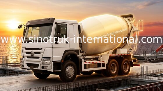 SINOTRUK HOWO LHD 6×4 10räder Betonmischer Lastwagen hohe PS 400