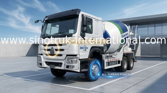 WEISSER HOWO 371HP Mischer-LKW LHD SINOTRUK