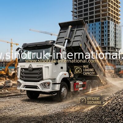 SINOTRUK HOHAN Howo Kipper Dump Truck Chassis Weichai Motor 6 × 4 LHD ZZ3257V384JB1 Modell