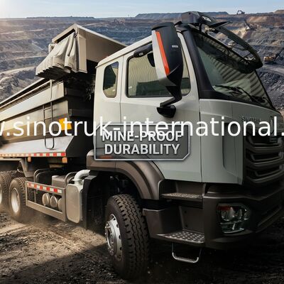 SINOTRUK HOWO LHD 6×4 10räder U-Typ-Dump-Truck für 40 Tonnen Bergbau