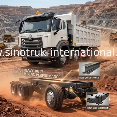 × 4 Sinotruk Howo Tipper Dump Truck Brand New 380Hp Rhd 12Wheels 8
