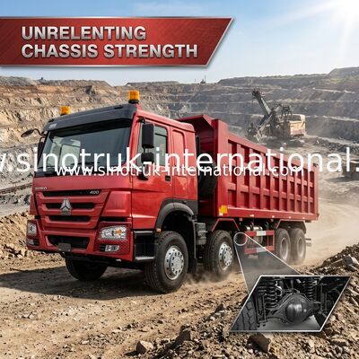 ROTER HOWO 400HP 8×4 KIPPER-KIPPLASTER LHD SINOTRUK