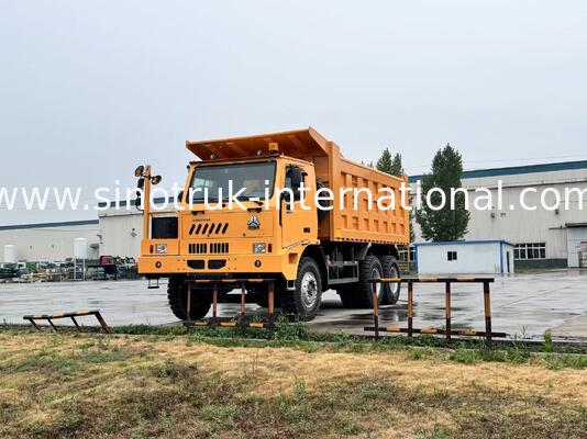 6x4 Bergbau-Tipper 90Ton 430HP LHD SINOTRUK HOWO für die Bergbauindustrie