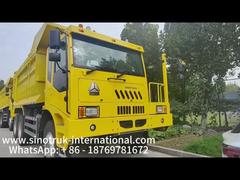 Sinotruk-Bergbau-Muldenkipper mit 430-PS-Motor, 6x4-Antriebsmodell und 16 mm Bodenstärke