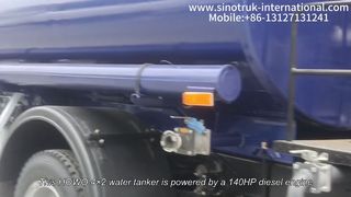 HOWO Water Truck 12CBM Agiler, effizienter Transport