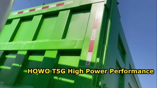 HOWO T5G Muldenkipper 340 PS, leistungsstarke, zuverlässige Leistung